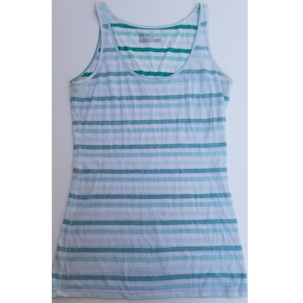 ❌️SOLD ❌️ Reverse Striped Tank Top